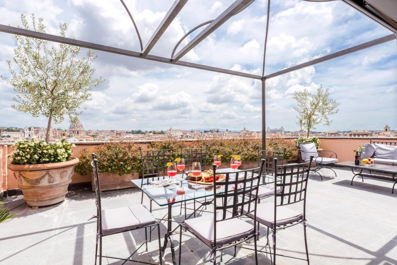 The Best Rent - Spacious Apartment With Terraces With Panoramic View Of Řím Exteriér fotografie