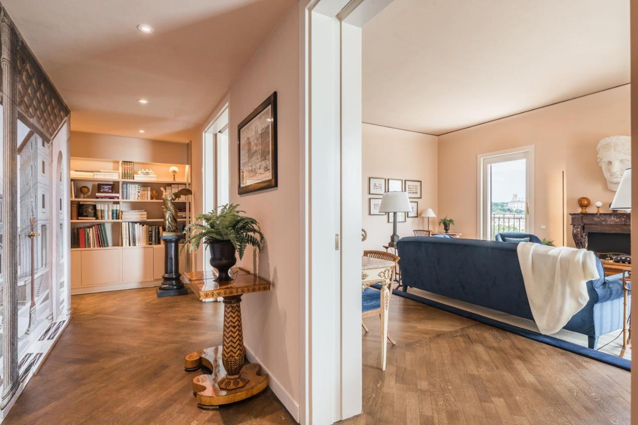 The Best Rent - Spacious Apartment With Terraces With Panoramic View Of Řím Exteriér fotografie